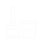 Mop and Bucket Cleaning Icon